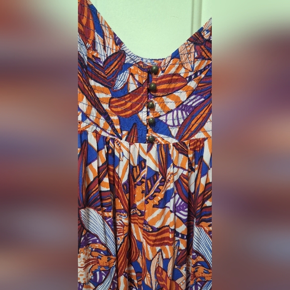 Anthropologie Claire Colin Bohemian Beach Romper, Medium - Picture 7 of 10